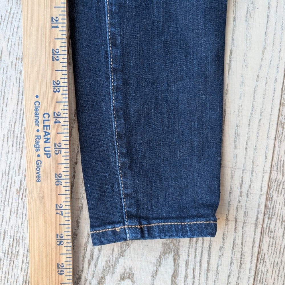 American Eagle‎ Super Super Stretch Skinny Jeans Dark Wash Indigo Women 4 Reg - Picture 5 of 6